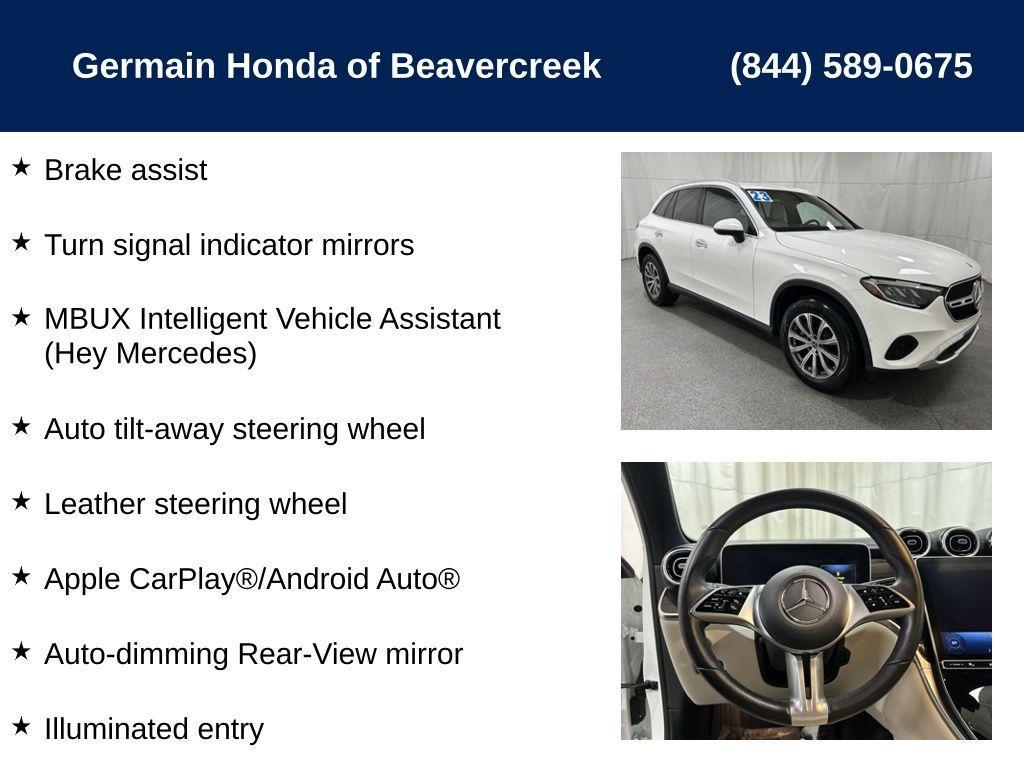 used 2023 Mercedes-Benz GLC 300 car, priced at $37,985