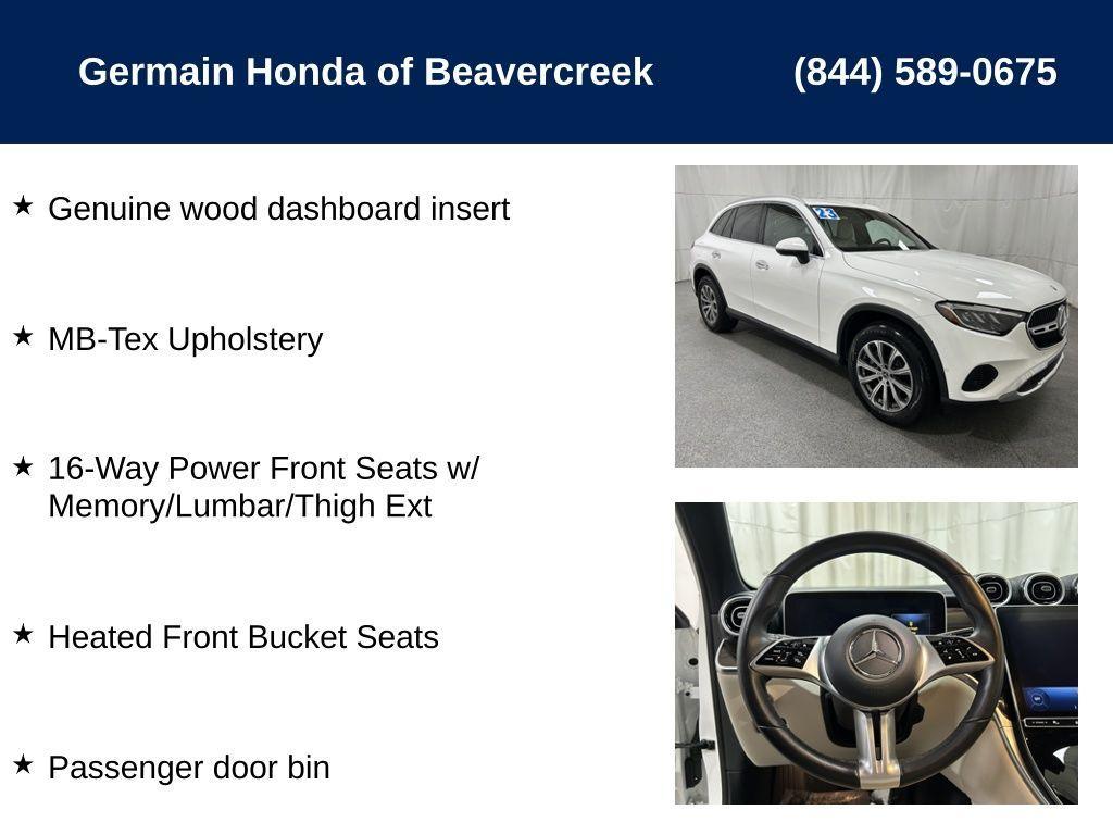 used 2023 Mercedes-Benz GLC 300 car, priced at $37,985