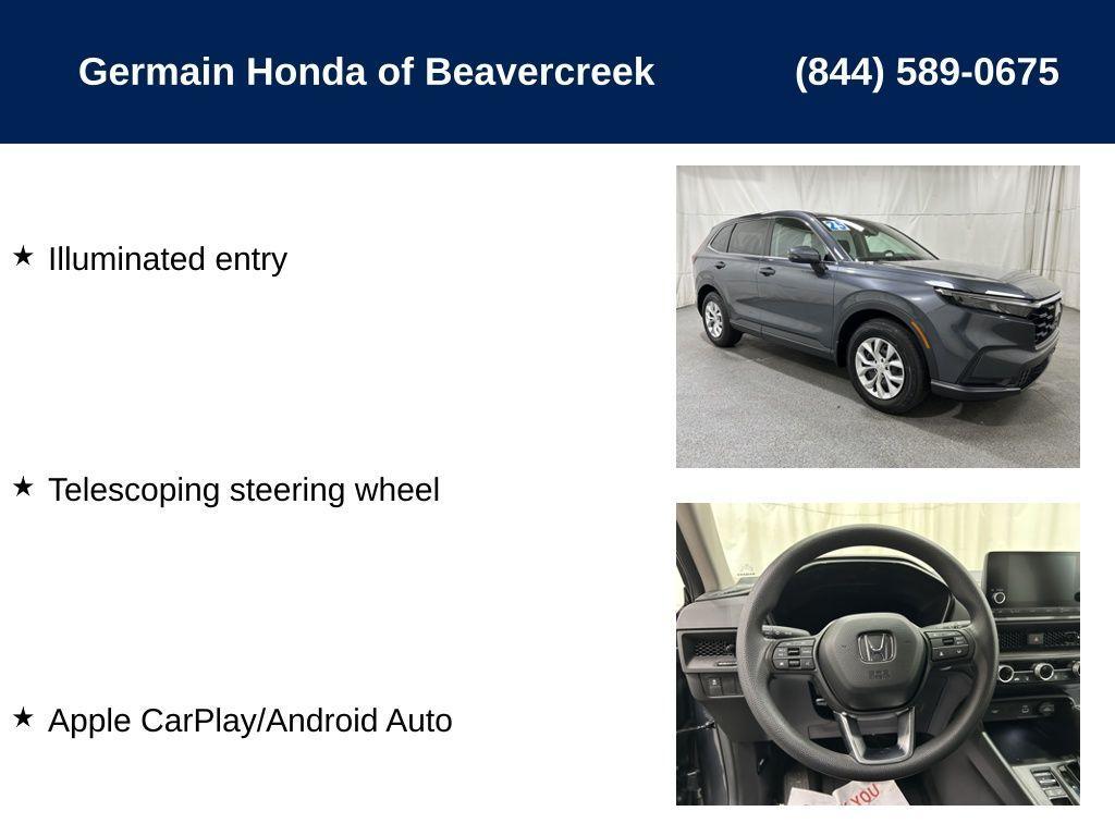 used 2025 Honda CR-V car, priced at $31,996