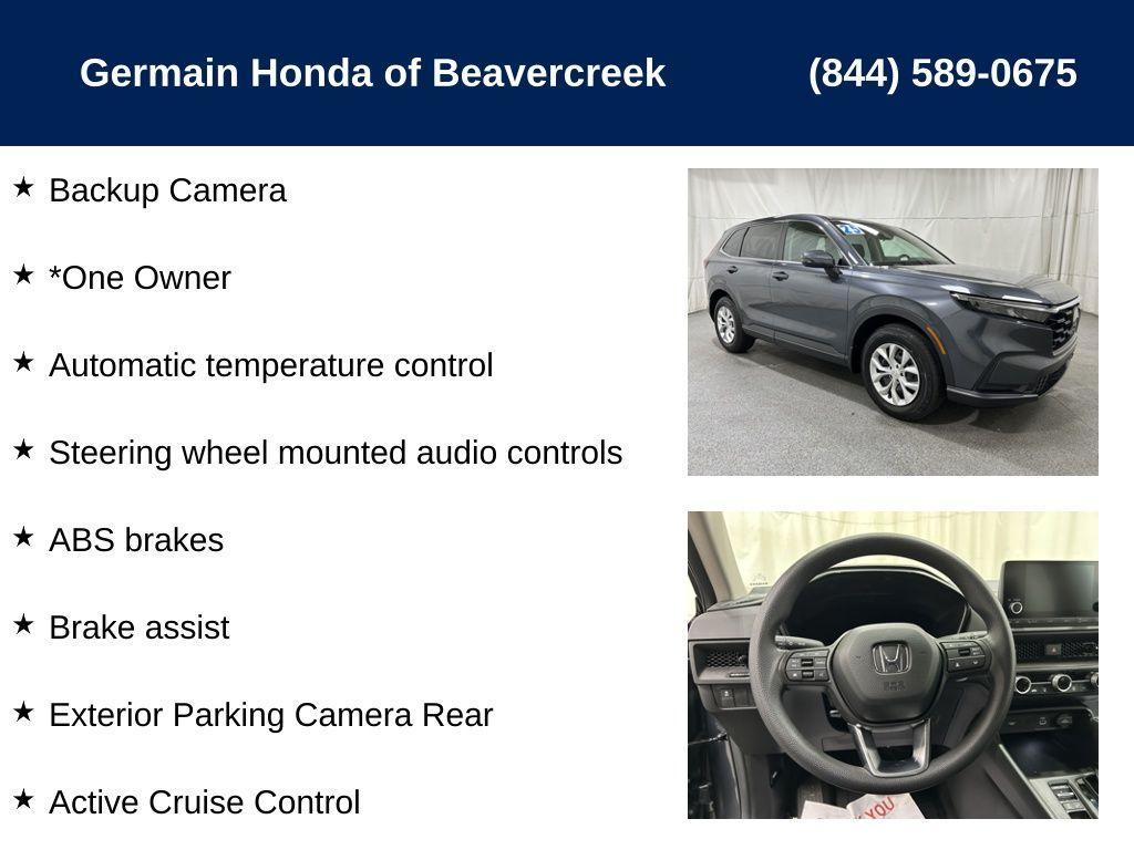 used 2025 Honda CR-V car, priced at $31,996
