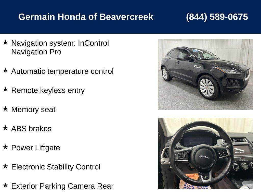 used 2020 Jaguar E-PACE car, priced at $25,985