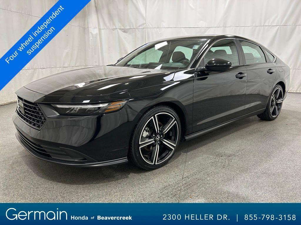 used 2025 Honda Accord Hybrid car, priced at $27,560