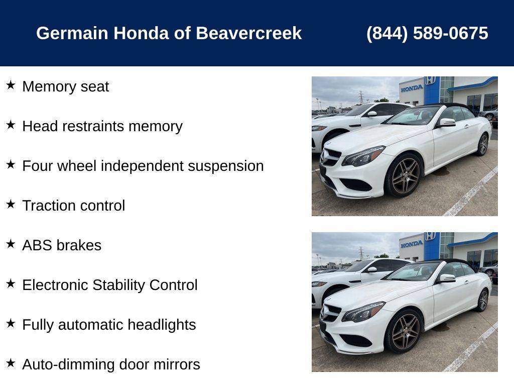 used 2016 Mercedes-Benz E-Class car, priced at $19,270