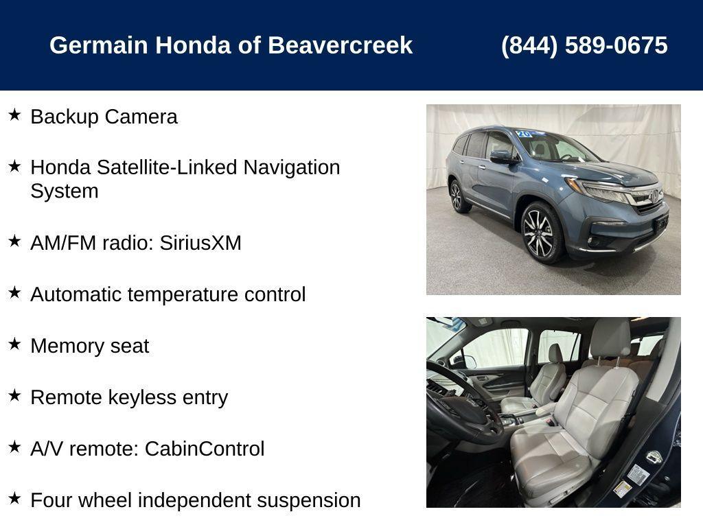 used 2020 Honda Pilot car, priced at $26,457