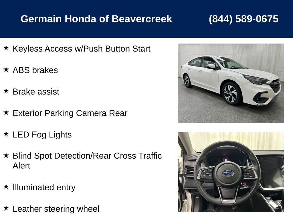 used 2024 Subaru Legacy car, priced at $24,465