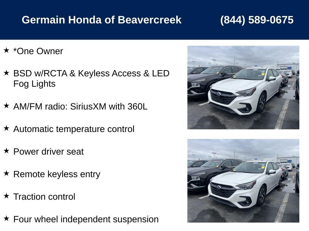 used 2024 Subaru Legacy car, priced at $24,465