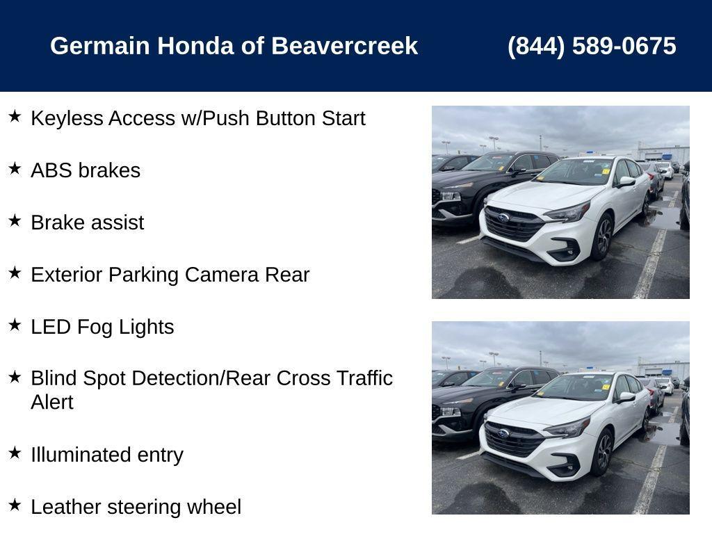 used 2024 Subaru Legacy car, priced at $24,465