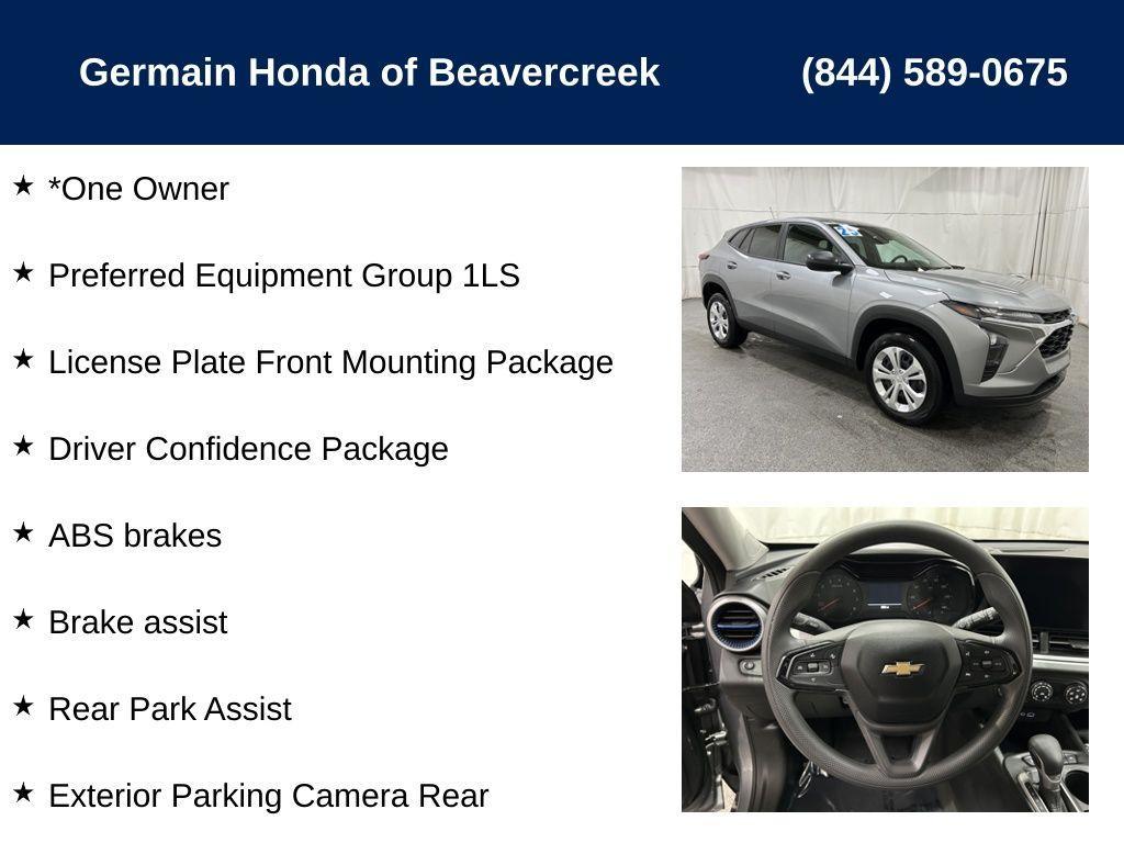 used 2025 Chevrolet Trax car, priced at $21,774