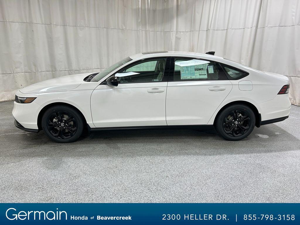 new 2025 Honda Accord car, priced at $30,955