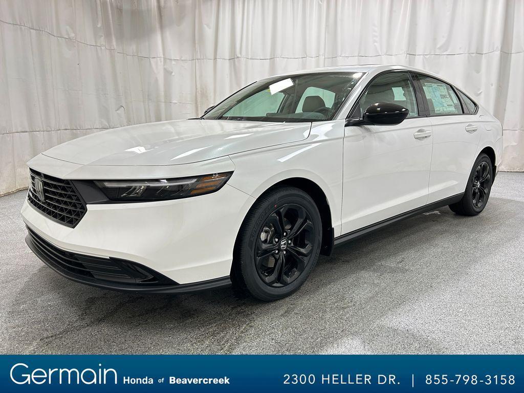 new 2025 Honda Accord car, priced at $30,955