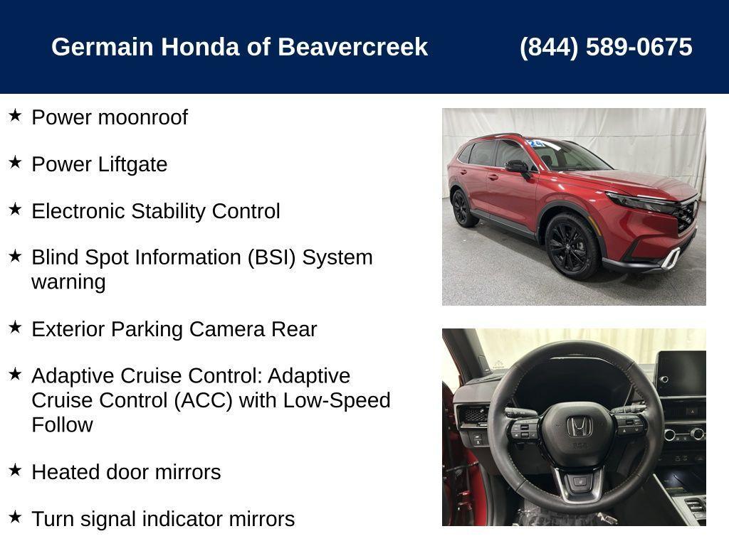 used 2024 Honda CR-V Hybrid car, priced at $37,987