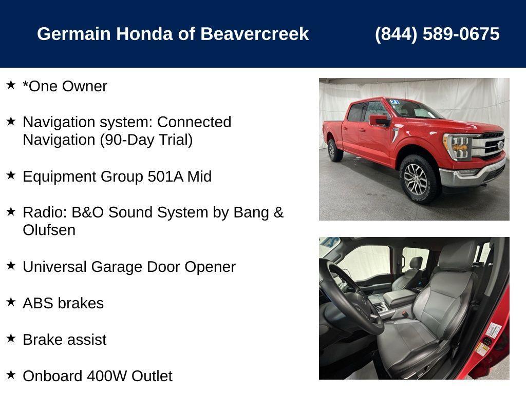 used 2021 Ford F-150 car, priced at $54,749