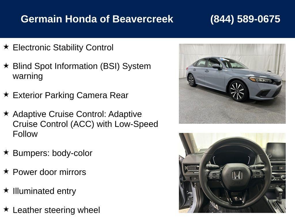 used 2024 Honda Civic car, priced at $26,498