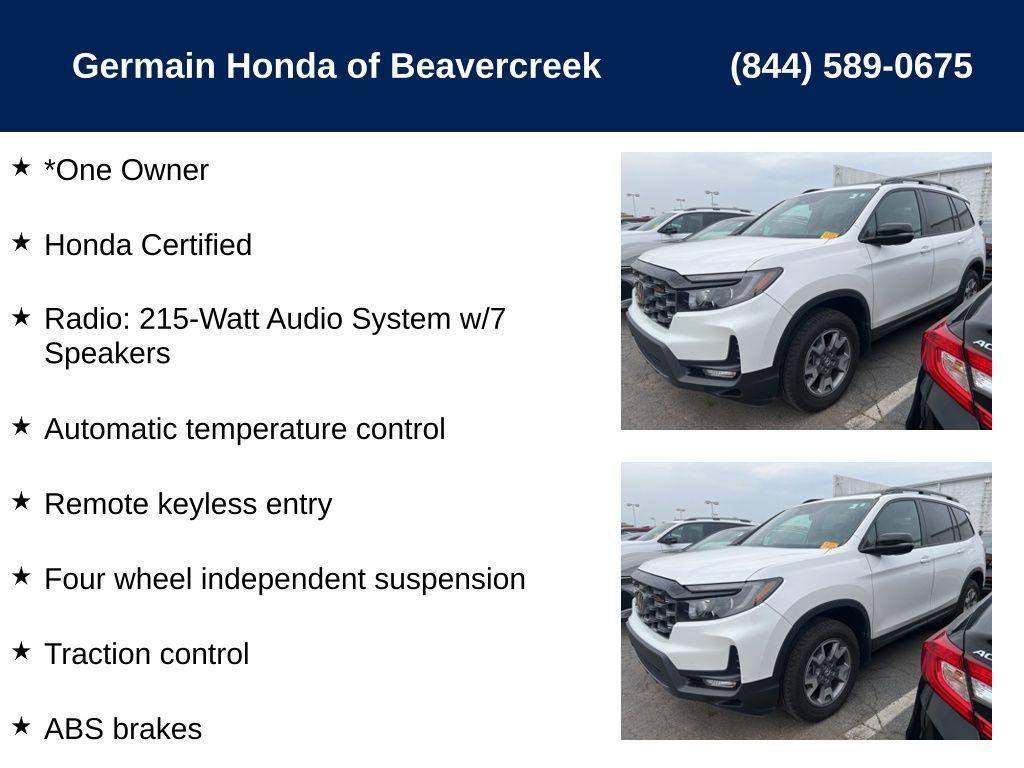 used 2023 Honda Passport car, priced at $37,732
