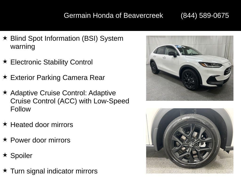 used 2025 Honda HR-V car, priced at $29,321