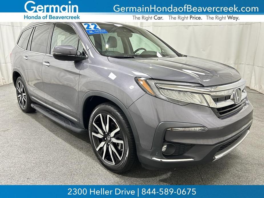 used 2022 Honda Pilot car, priced at $32,940