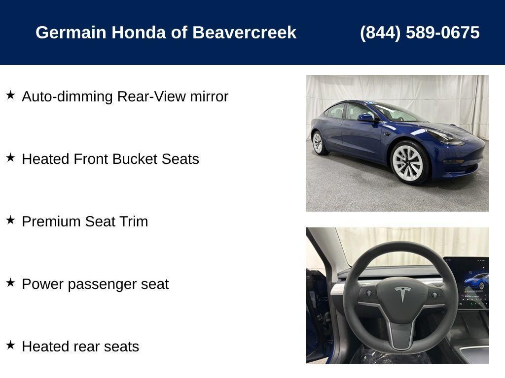used 2023 Tesla Model 3 car, priced at $29,987