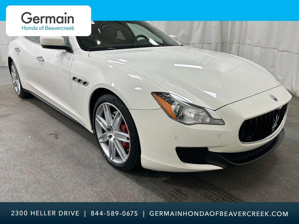 used 2015 Maserati Quattroporte car, priced at $18,996