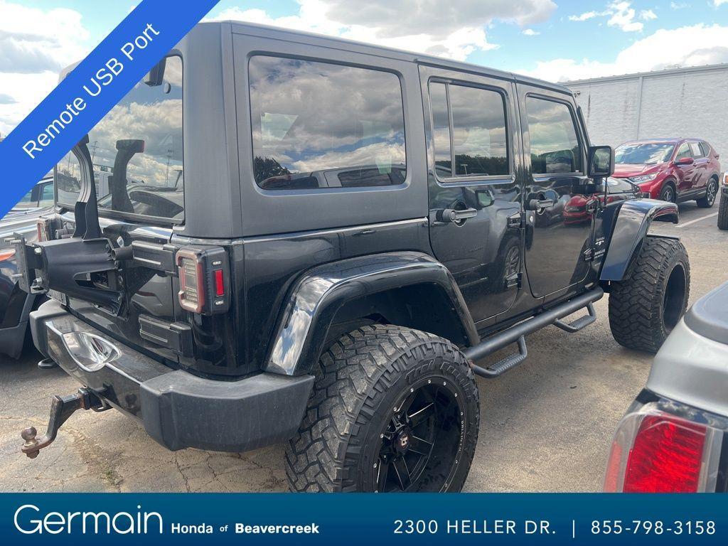 used 2017 Jeep Wrangler Unlimited car, priced at $23,534