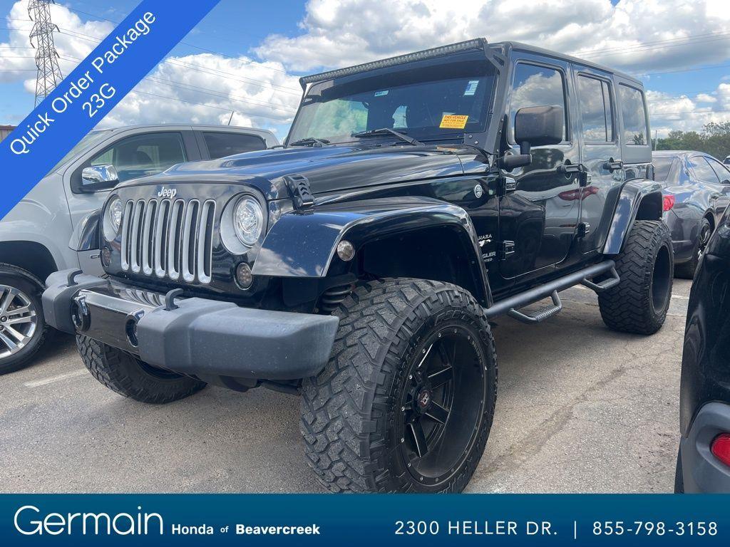used 2017 Jeep Wrangler Unlimited car, priced at $23,534