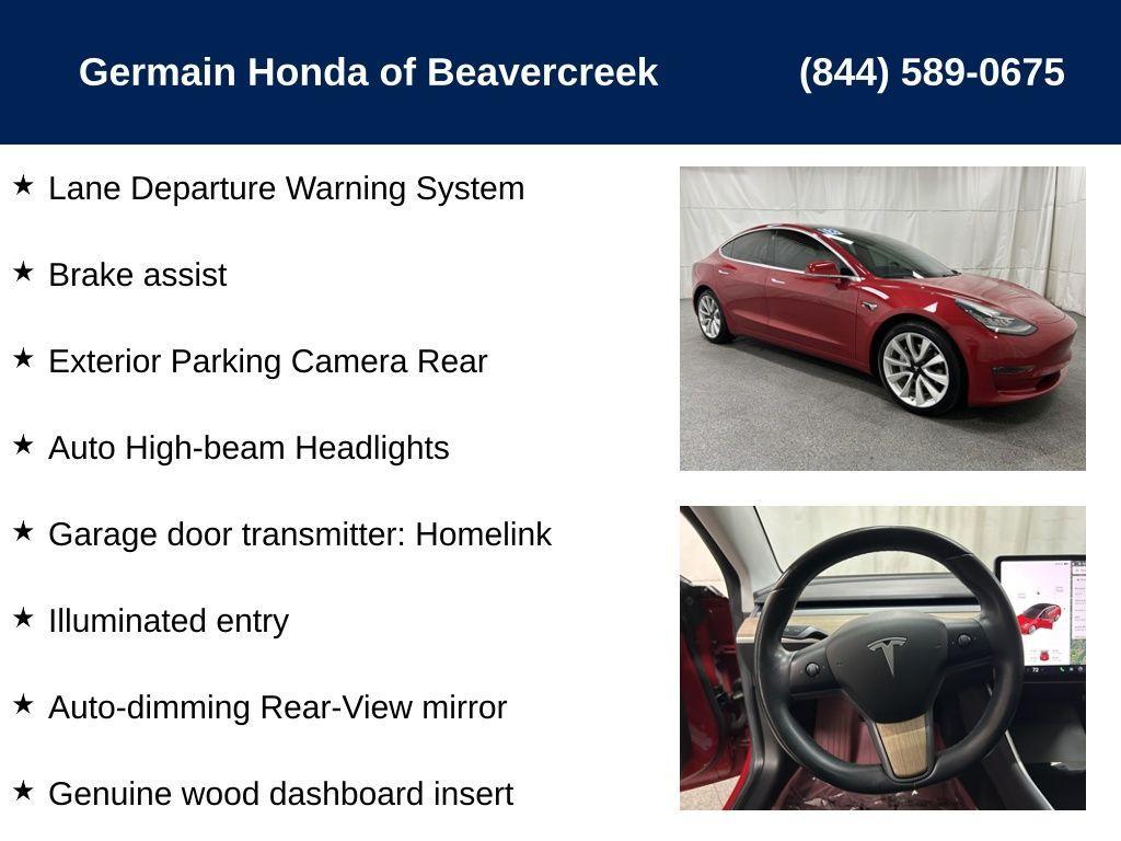 used 2018 Tesla Model 3 car, priced at $21,525