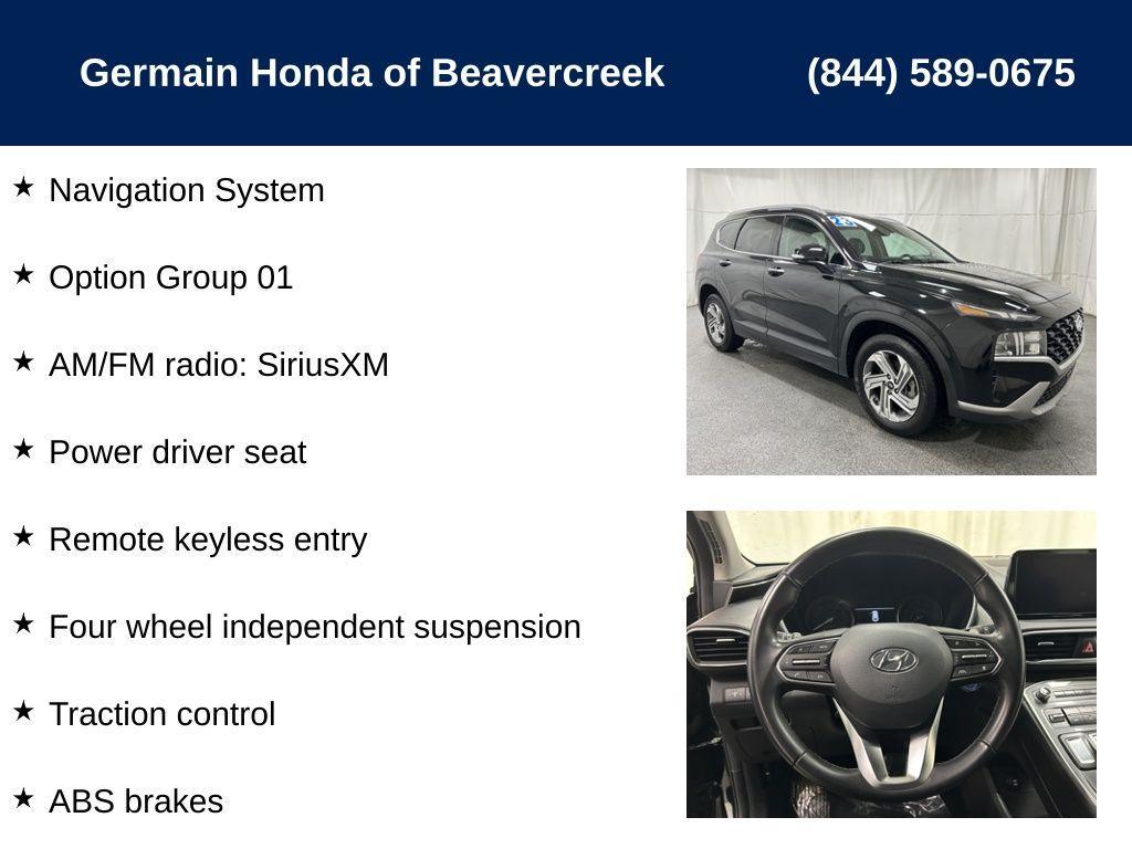 used 2023 Hyundai Santa Fe car, priced at $21,591