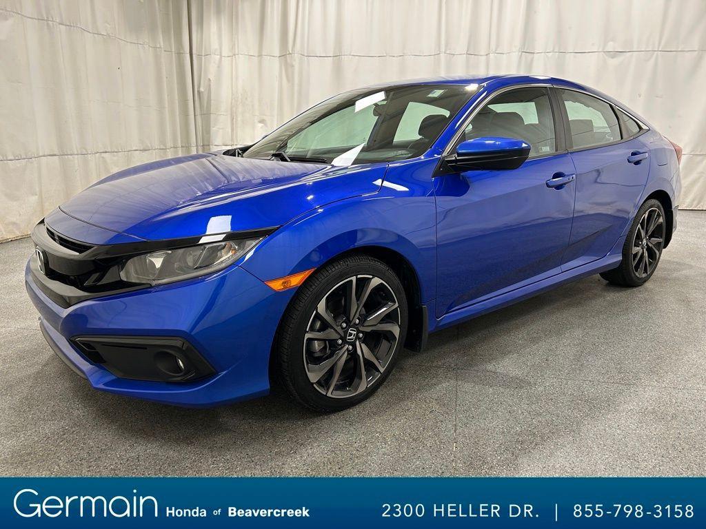used 2021 Honda Civic car, priced at $18,895