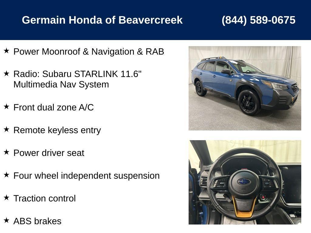 used 2022 Subaru Outback car, priced at $31,022