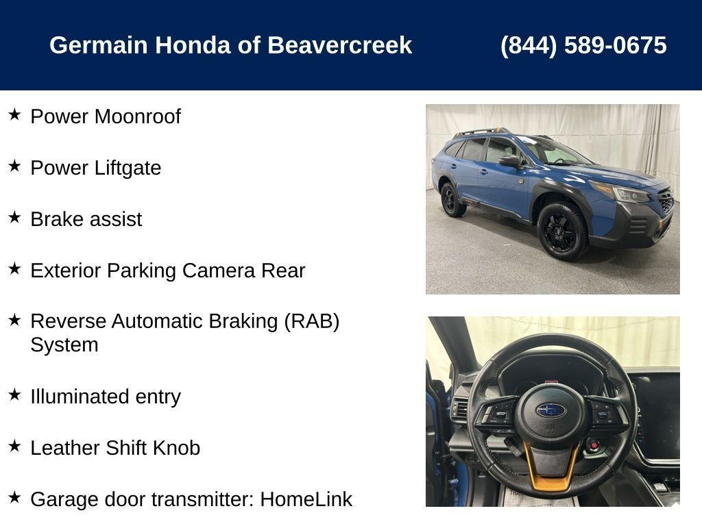used 2022 Subaru Outback car, priced at $31,022