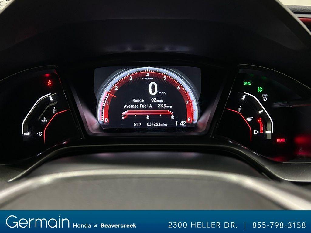 used 2020 Honda Civic Si car, priced at $26,796