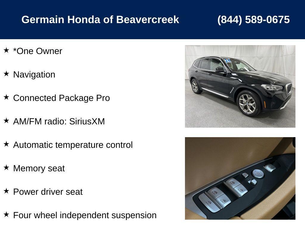 used 2024 BMW X3 car, priced at $39,552