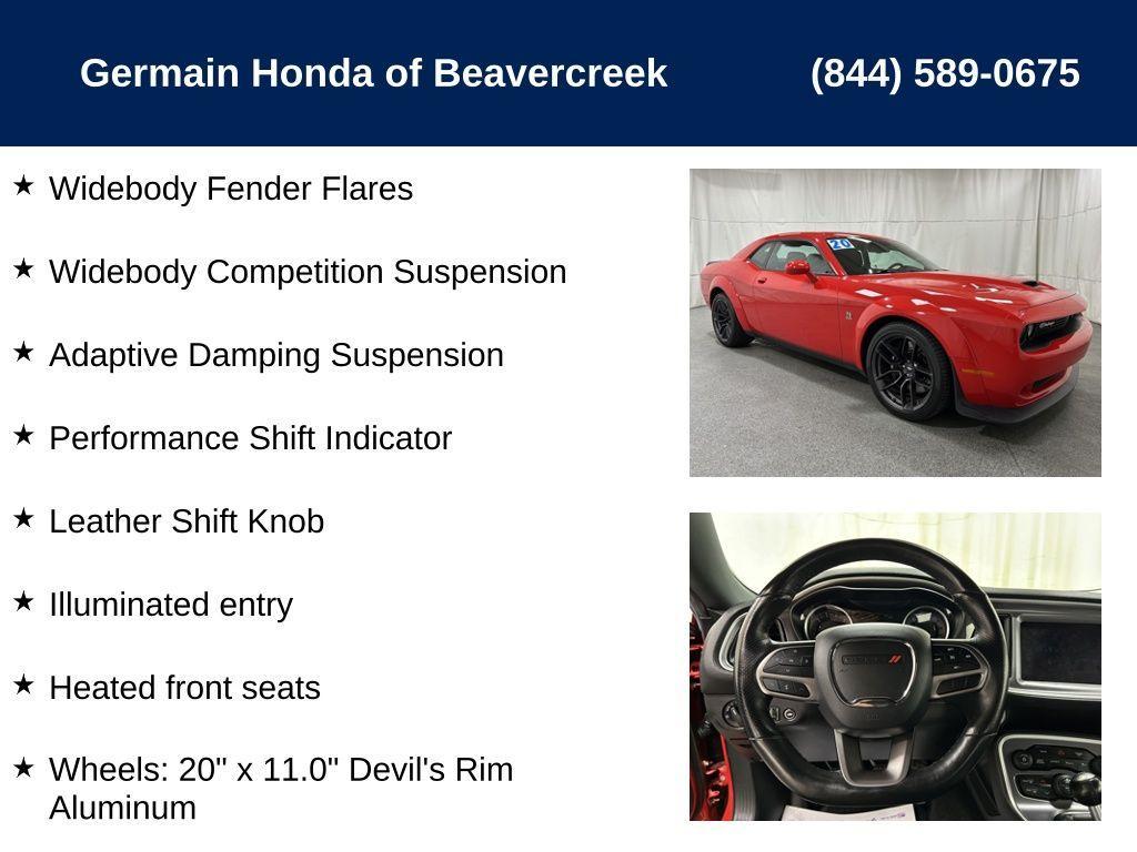 used 2020 Dodge Challenger car, priced at $44,897