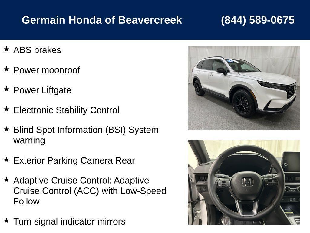 used 2025 Honda CR-V Hybrid car, priced at $36,996