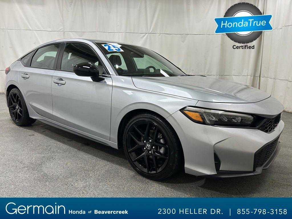 used 2025 Honda Civic car, priced at $27,336
