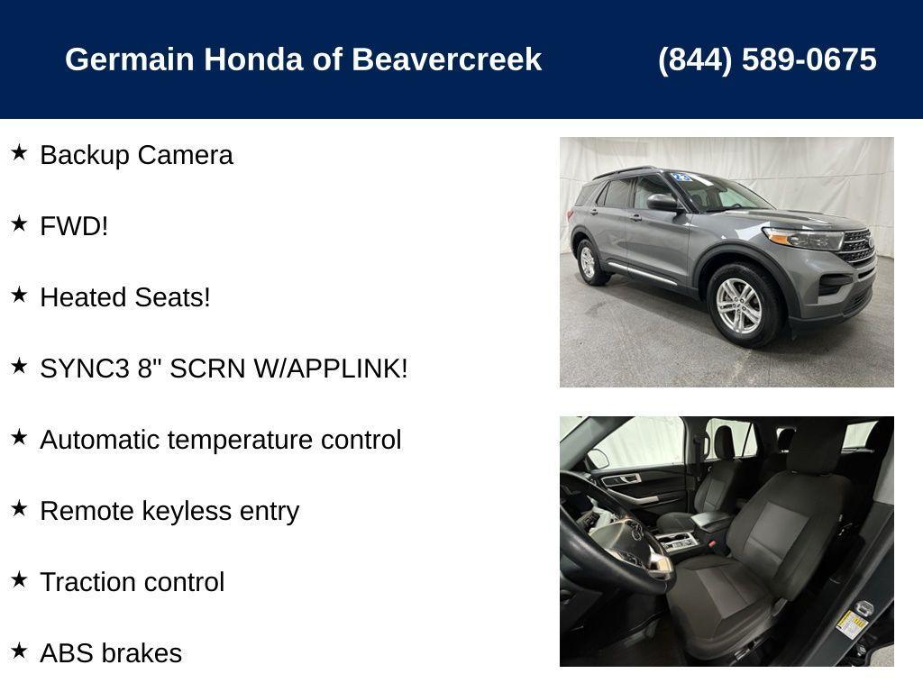 used 2023 Ford Explorer car, priced at $36,749
