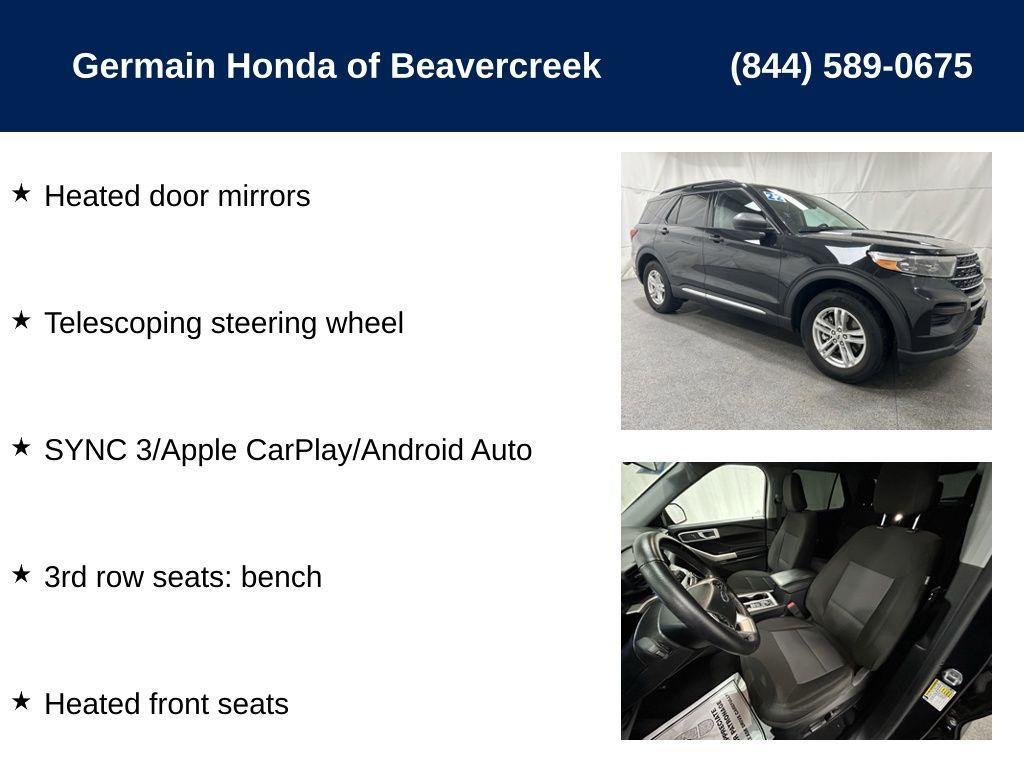 used 2022 Ford Explorer car, priced at $31,544