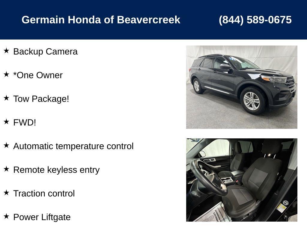 used 2022 Ford Explorer car, priced at $31,544
