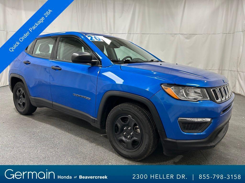 used 2020 Jeep Compass car, priced at $15,202