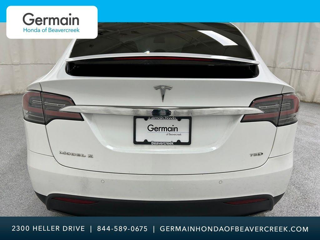 used 2018 Tesla Model X car, priced at $29,665