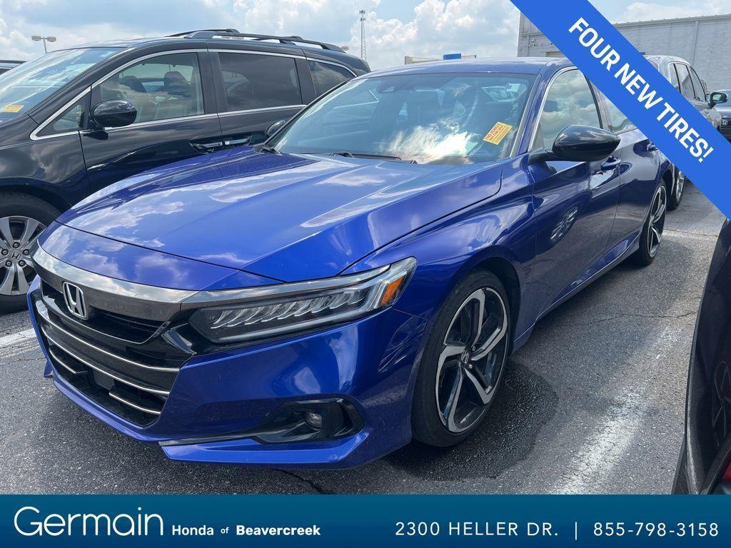 used 2022 Honda Accord car, priced at $24,497