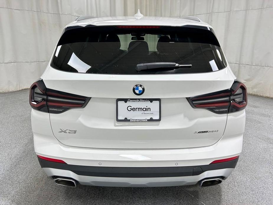 used 2022 BMW X3 car, priced at $31,381