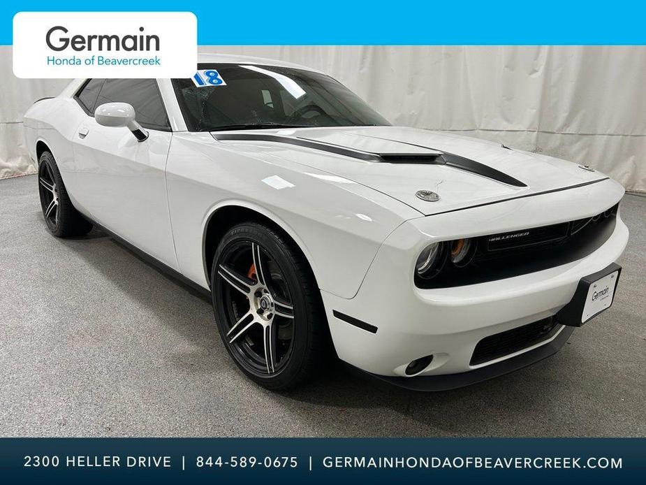 used 2018 Dodge Challenger car, priced at $18,403