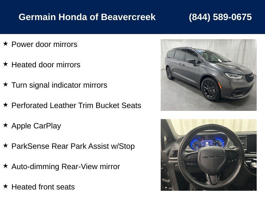 used 2022 Chrysler Pacifica car, priced at $34,485