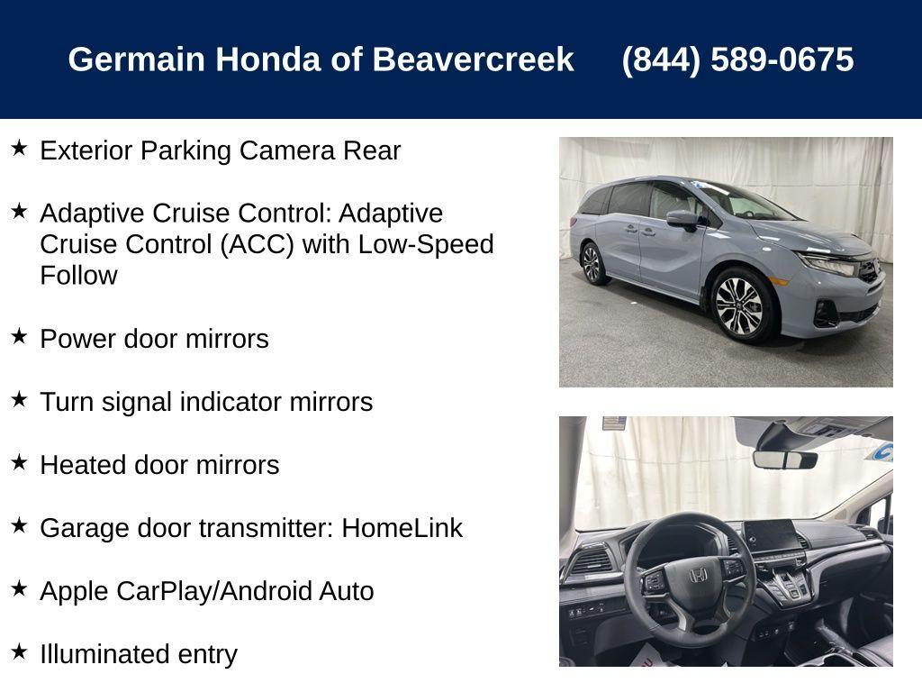 used 2025 Honda Odyssey car, priced at $49,989