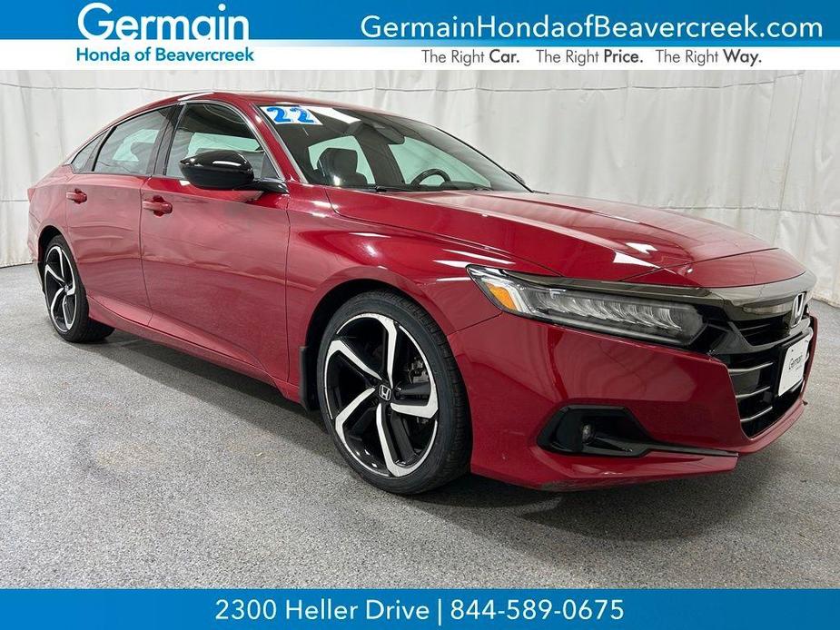 used 2022 Honda Accord car, priced at $25,999