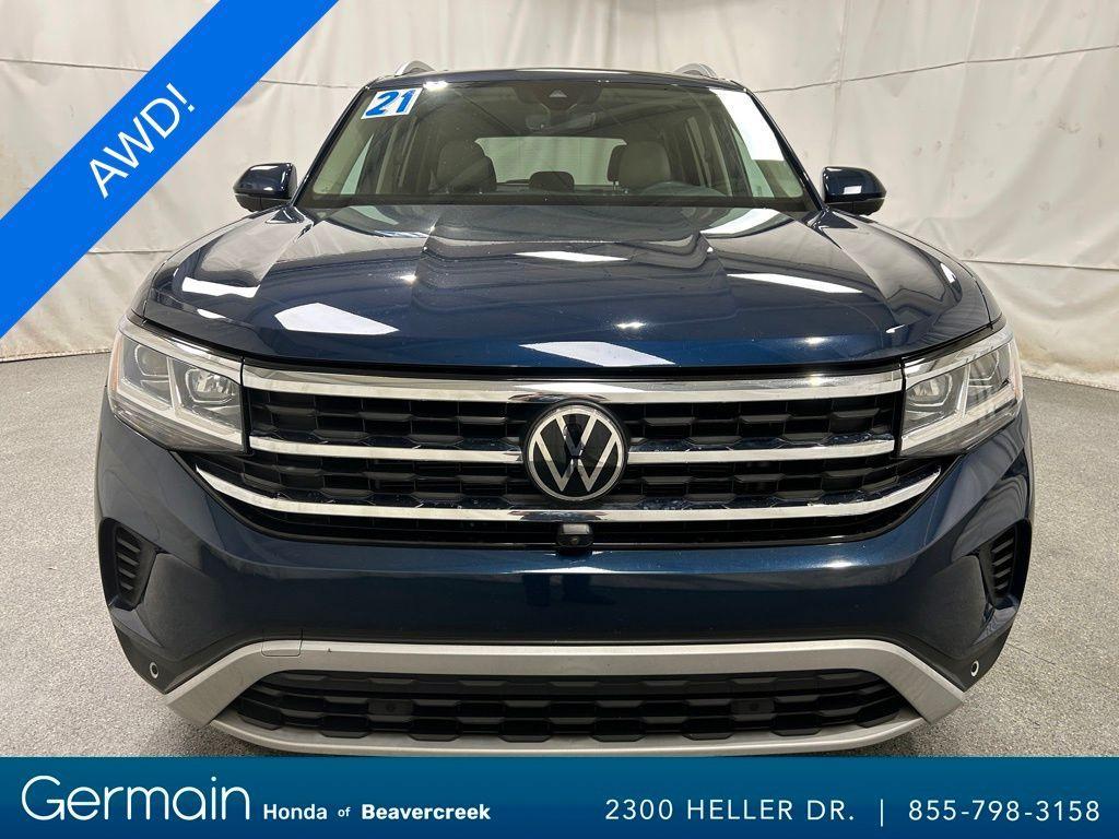 used 2021 Volkswagen Atlas car, priced at $22,971