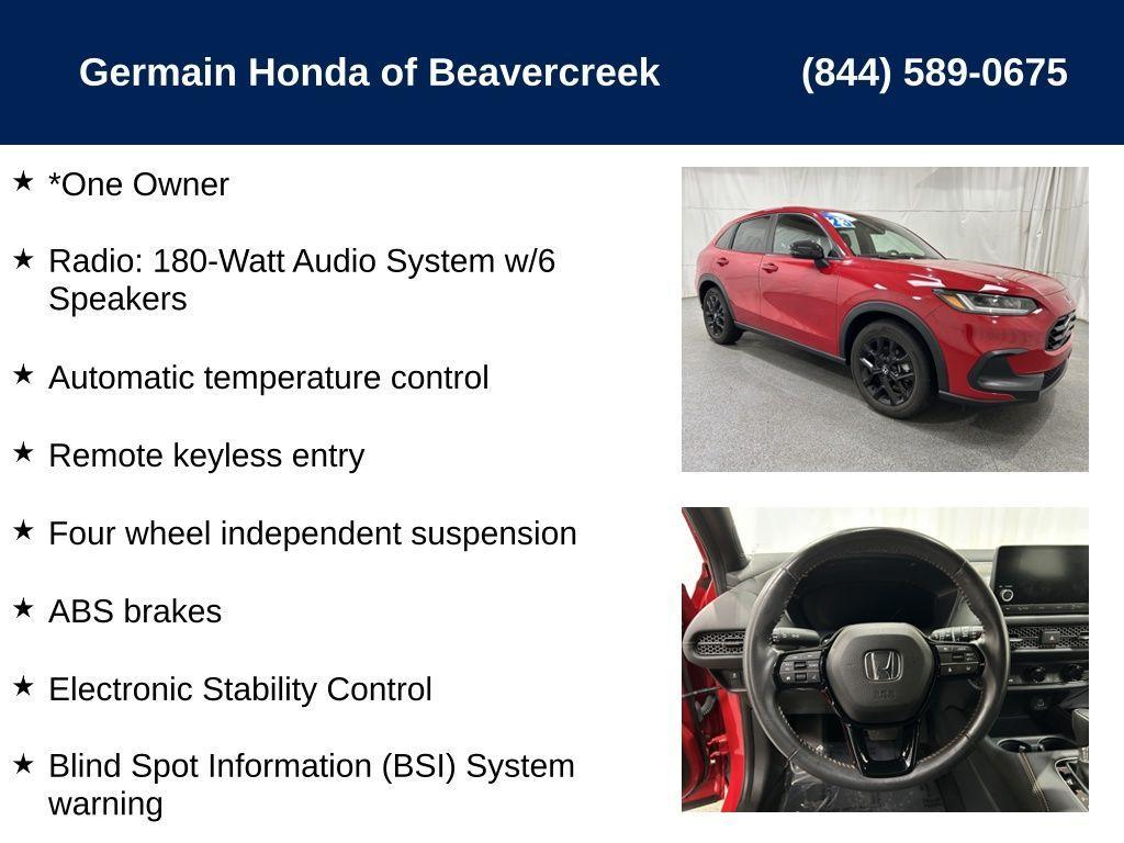used 2023 Honda HR-V car, priced at $24,554