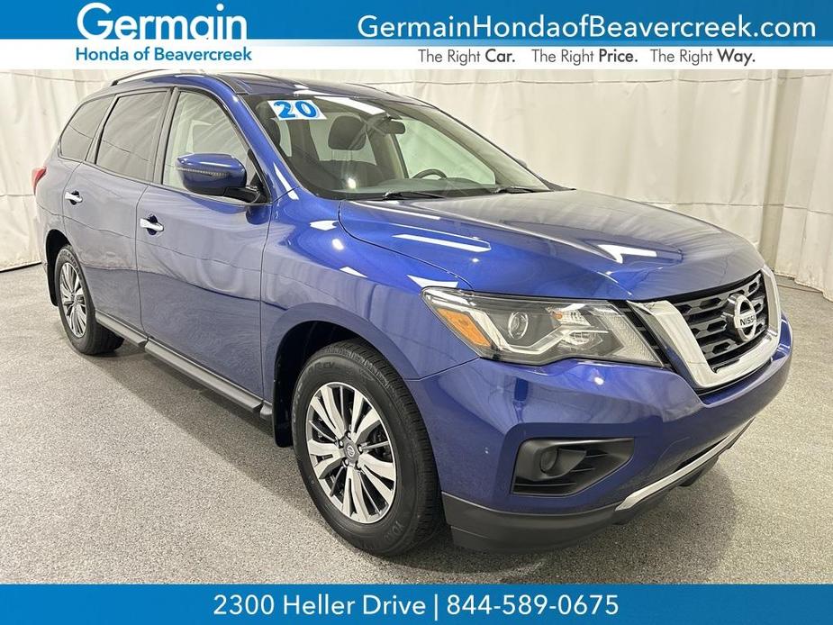 used 2020 Nissan Pathfinder car, priced at $19,499