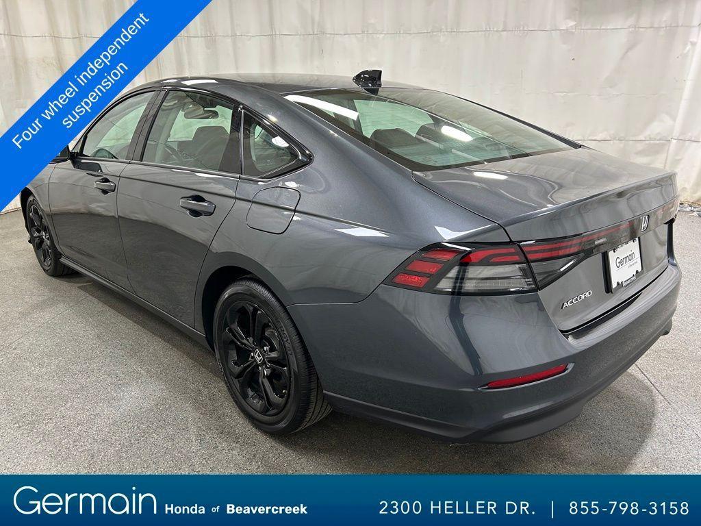 used 2025 Honda Accord car, priced at $27,618