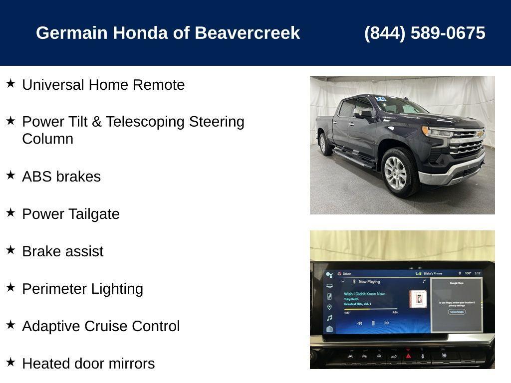 used 2024 Chevrolet Silverado 1500 car, priced at $49,883